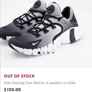 Nike Training Free Metcon Sneakers
